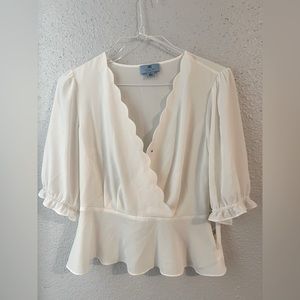 White blouse - size S